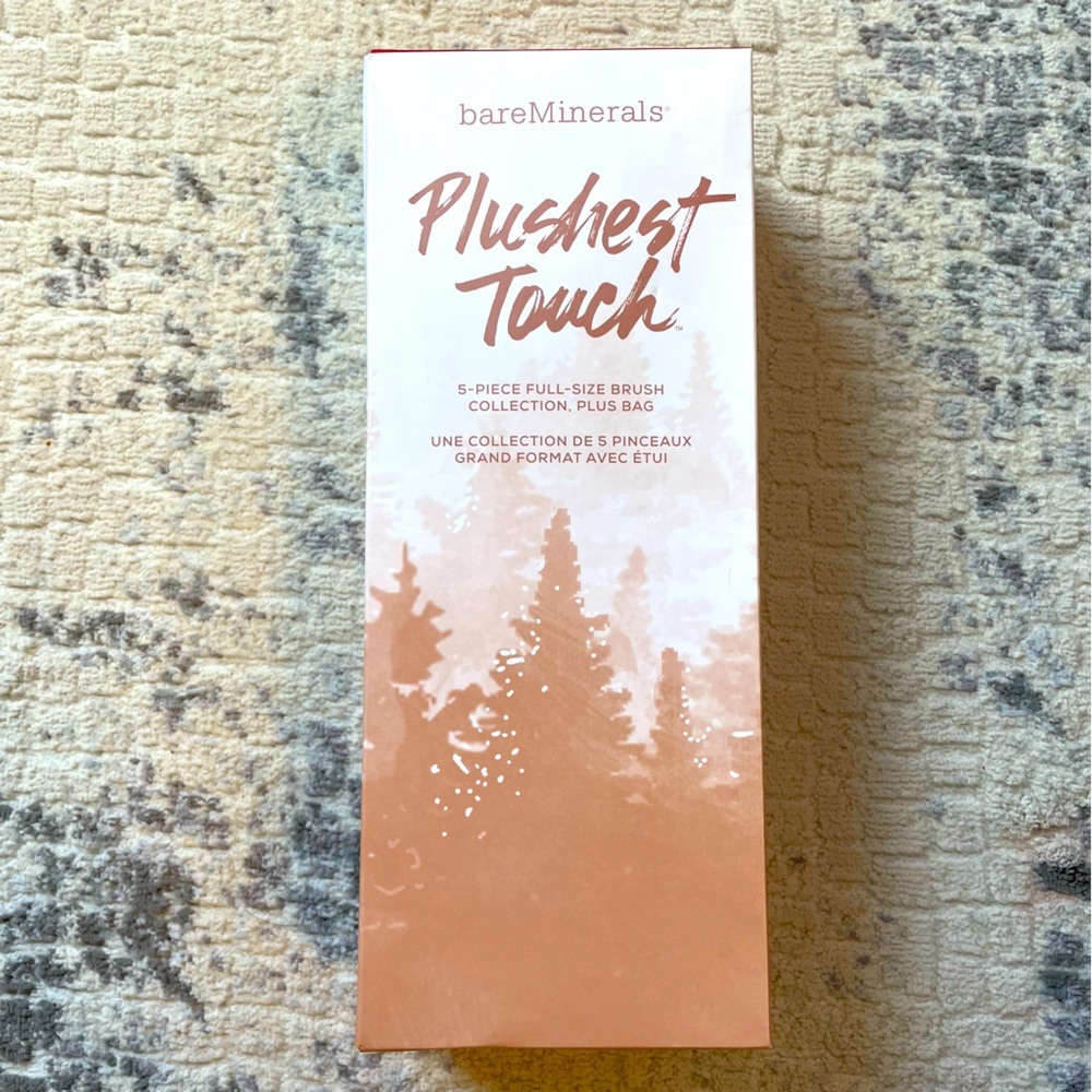 bareMinerals brush set Plushest Touch